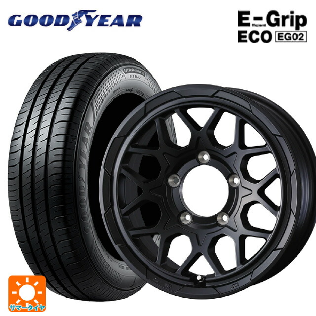 215/65R16 98H グッドイヤー エフィシェントグリップ エコ EG02 ウェッズ ウェッズ アドヴェンチャー スタットベルグ2 MBK 16-5.5J 国産車用 サマータイヤホイール4本セット