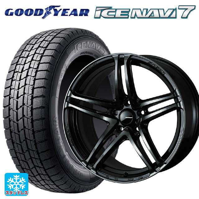 185/55R16 83Q グッドイヤー アイスナビ7(数量限定) # ウェッズ ウェッズスポーツ SA 52R WBC 16-6.5J 国産車用 スタッドレスタイヤホイール4本セット｜タイヤホイール専門店コニシタイヤ