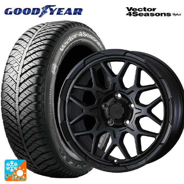 205/50R17 93H XL グッドイヤー ベクターフォーシーズンズ ハイブリッド ウェッズ ウェッズ アドヴェンチャー スタットベルグ2 MBK 17-7J 国産車用 オールシーズンタイヤホイール4本セット｜タイヤホイール専門店コニシタイヤ