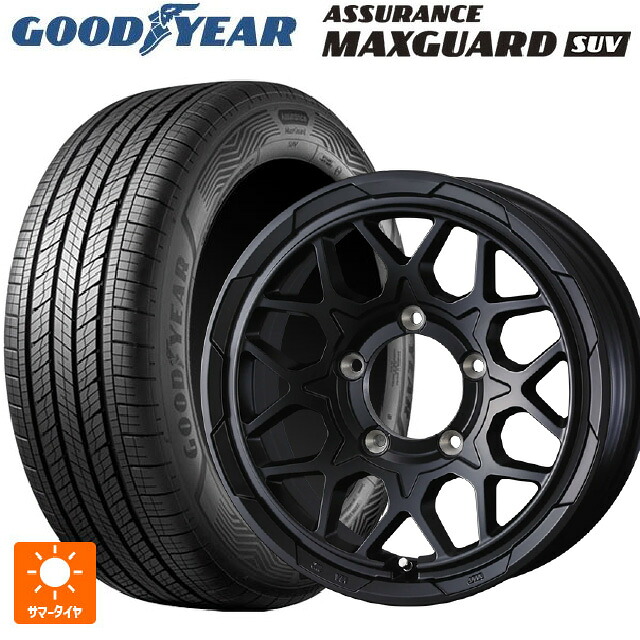 215/70R16 100H グッドイヤー アシュアランス マックスガード SUV ウェッズ ウェッズ アドヴェンチャー スタットベルグ2 MBK 16-5.5J 国産車用 サマータイヤホイール4本セット