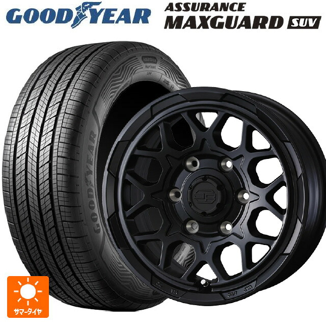 265/65R17 112H グッドイヤー アシュアランス マックスガード SUV ウェッズ ウェッズ アドヴェンチャー スタットベルグ2 MBK 17-8J 国産車用 サマータイヤホイール4本セット