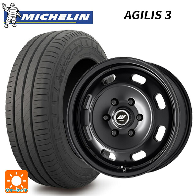 215/65R16 109/107T ミシュラン 正規品 アジリス 3 ワーク エクストラップ DTHC MBL 16-6.5J 国産車用 サマータイヤホイール4本セット|タイヤホイール専門店コニシタイヤ