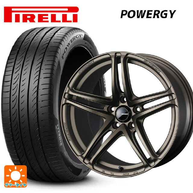 195/60R17 90H ピレリ パワジー 正規品 ウェッズ ウェッズスポーツ SA 52R EJ-BRONZE2 17-6.5J 国産車用 サマータイヤホイール4本セット｜タイヤホイール専門店コニシタイヤ