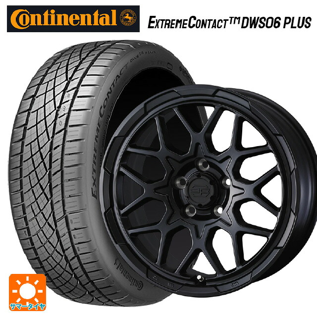 225/45R17 91W コンチネンタル エクストリームコンタクト DWS06プラス 正規品 ウェッズ ウェッズ アドヴェンチャー スタットベルグ2 MBK 17-7J 国産車用 サマータイヤホイール4本セット