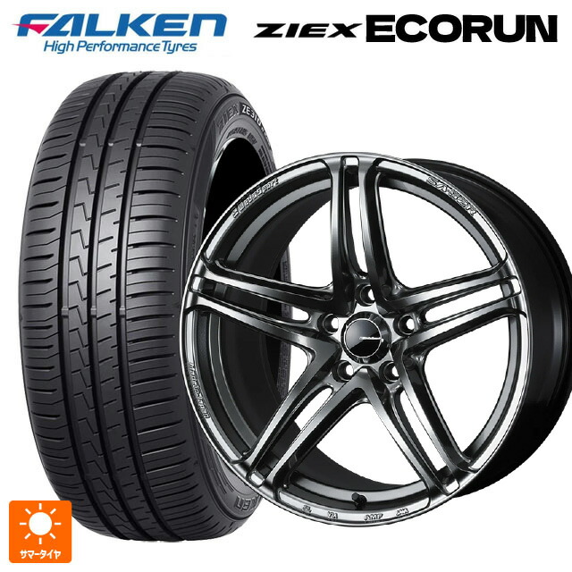 215/45R17 91W XL ファルケン ZE310R エコラン ウェッズ ウェッズスポーツ SA 52R PSB 17-7J 国産車用 サマータイヤホイール4本セット