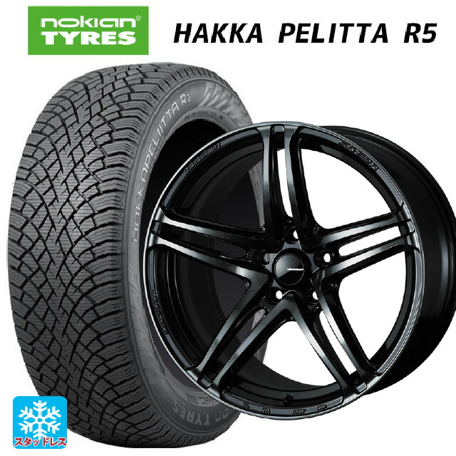 185/60R15 88R XL ノキアン ハッカペリッタR5 ウェッズ ウェッズスポーツ SA 52R WBC 15-6J 国産車用 スタッドレスタイヤホイール4本セット