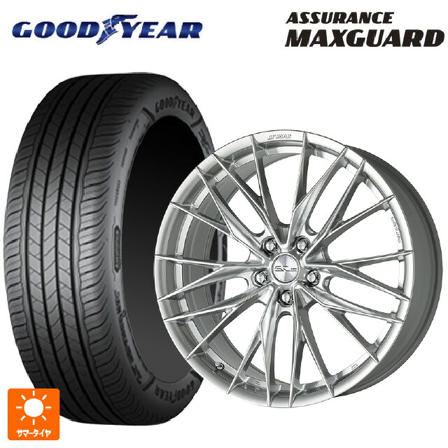 225/40R18 92W XL グッドイヤー アシュアランス マックスガード ワーク シュヴァート ブルネン LX GBS 18-7.5J 国産車用 サマータイヤホイール4本セット