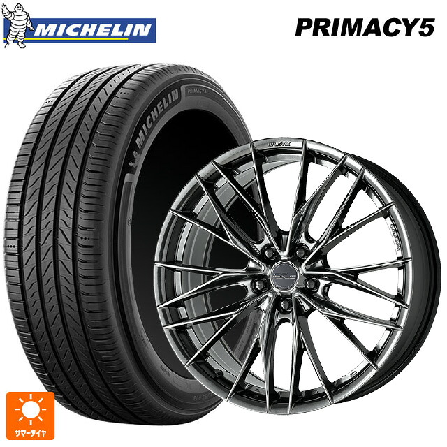 245/40R19 98W XL ミシュラン プライマシー5 正規品 ワーク シュヴァート ブルネン LX GTK 19-8J 国産車用 サマータイヤホイール4本セット｜タイヤホイール専門店コニシタイヤ