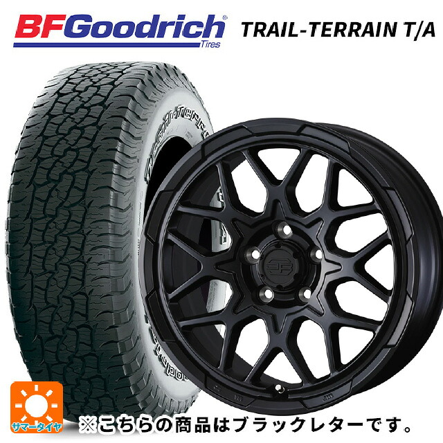 225/60R17 99H BFグッドリッチ トレイルテレーン T/A ブラックレター 正規品 ウェッズ ウェッズ アドヴェンチャー スタットベルグ2 MBK 17-7J 国産車用 サマータイヤホイール4本セット