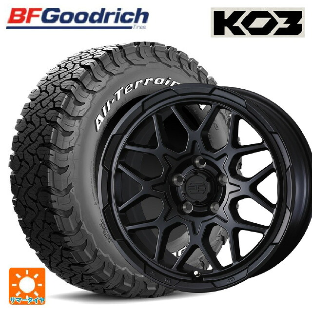 225/70R16 102/99S BFグッドリッチ オールテレーン TA KO3 ホワイトレター 正規品 ウェッズ ウェッズ アドヴェンチャー スタットベルグ2 MBK 16-7J 国産車用 サマータイヤホイール4本セット 107,773円