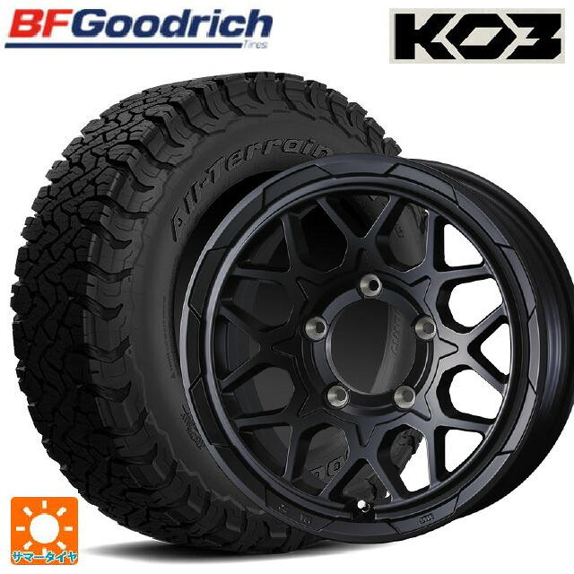 215/65R16 103/100S BFグッドリッチ オールテレーン TA KO3 ブラックレター 正規品 ウェッズ ウェッズ アドヴェンチャー スタットベルグ2 MBK 16-6J 国産車用 サマータイヤホイール4本セット｜タイヤホイール専門店コニシタイヤ