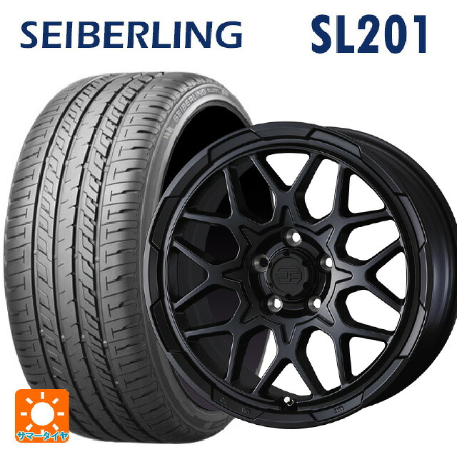 195/60R16 89H セイバーリング セイバーリング SL201(ブリヂストン工場生産) ウェッズ ウェッズ アドヴェンチャー スタットベルグ2 MBK 16-7J 国産車用 サマータイヤホイール4本セット|タイヤホイール専門店コニシタイヤ