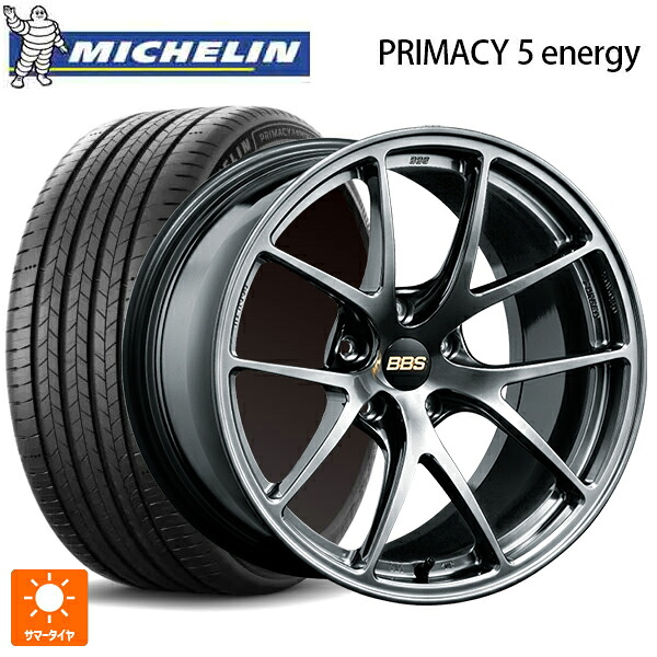 225/45R18 95W XL ミシュラン 正規品 プライマシー5 エナジー BBS RI-A DB 18-7.5J 国産車用 サマータイヤホイール4本セット