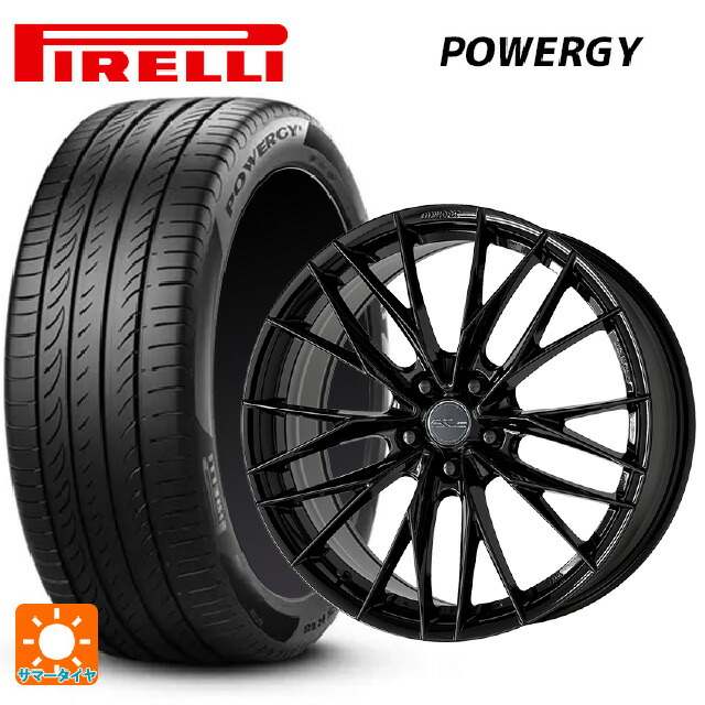 245/50R18 100W ピレリ パワジー 正規品 ワーク シュヴァート ブルネン LX BLK 18-8J 国産車用 サマータイヤホイール4本セット｜タイヤホイール専門店コニシタイヤ