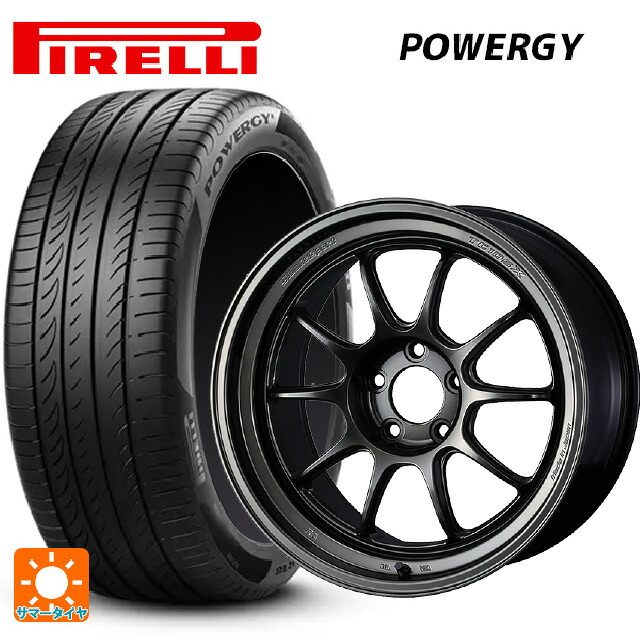 225/60R18 100H ピレリ パワジー 正規品 ウェッズ ウェッズスポーツ TC105X DSR EJ-TITAN 18-8.5J 国産車用 サマータイヤホイール4本セット