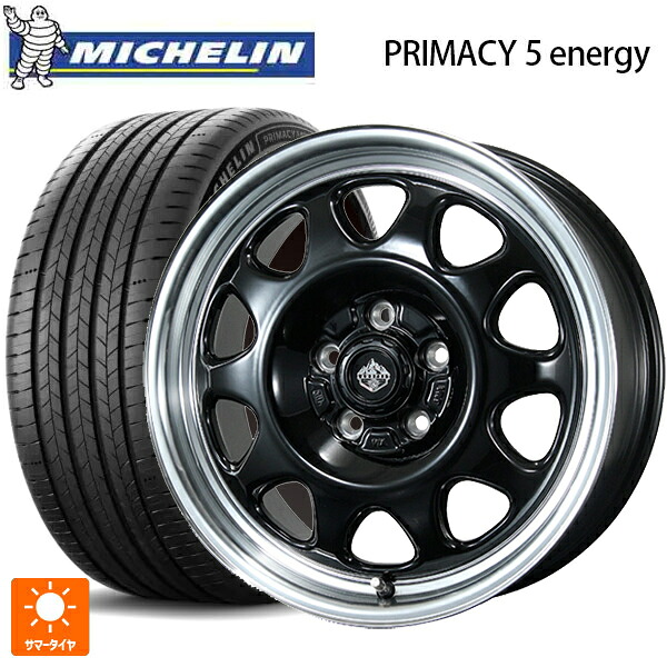 205/60R16 96V XL ミシュラン 正規品 プライマシー5 エナジー トピー ランドフット SWZ グロスブラックリムポリッシュ 16-7J 国産車用 サマータイヤホイール4本セット｜タイヤホイール専門店コニシタイヤ