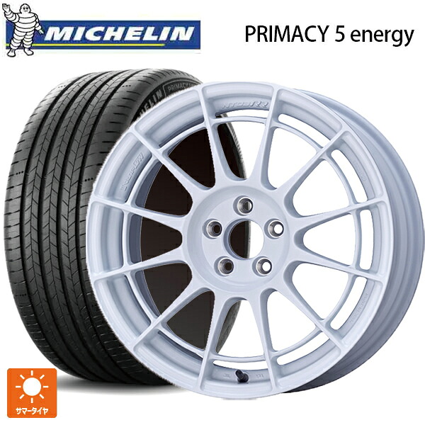 225/45R17 94W XL ミシュラン 正規品 プライマシー5 エナジー エンケイ レーシングレボリューション NT03RR For GR86 / BRZ Cup（NTR1775445100W） W 17-7.5J 国産車用 サマータイヤホイール4本セット｜タイヤホイール専門店コニシタイヤ 140,450円