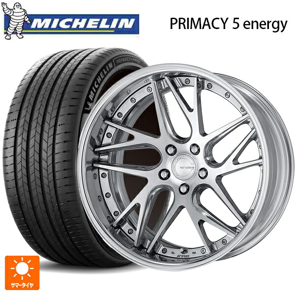 トヨタ アルファード(40系)用 245/45R20 103V XL ミシュラン 正規品 プライマシー5 エナジー ワーク グノーシス CVX PBU 新品サマータイヤホイール 4本セット|タイヤホイール専門店コニシタイヤ