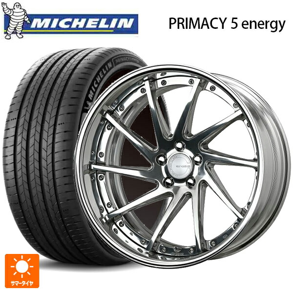 トヨタ アルファード(40系)用 245/45R20 103V XL ミシュラン 正規品 プライマシー5 エナジー ワーク グノーシス CVS PP2 新品サマータイヤホイール 4本セット|タイヤホイール専門店コニシタイヤ