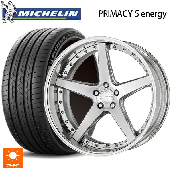 トヨタ アルファード(40系)用 245/45R20 103V XL ミシュラン 正規品 プライマシー5 エナジー ワーク グノーシス CVF PBU 新品サマータイヤホイール 4本セット|タイヤホイール専門店コニシタイヤ