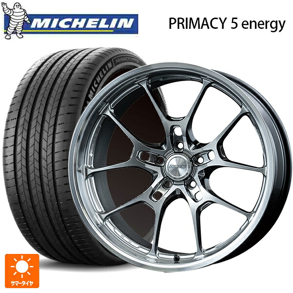 トヨタ アルファード(40系)用 245/45R20 103V XL ミシュラン 正規品 プライマシー5 エナジー レイズ ボルクレーシング G025LC HI 新品サマータイヤホイール 4本セット｜タイヤホイール専門店コニシタイヤ