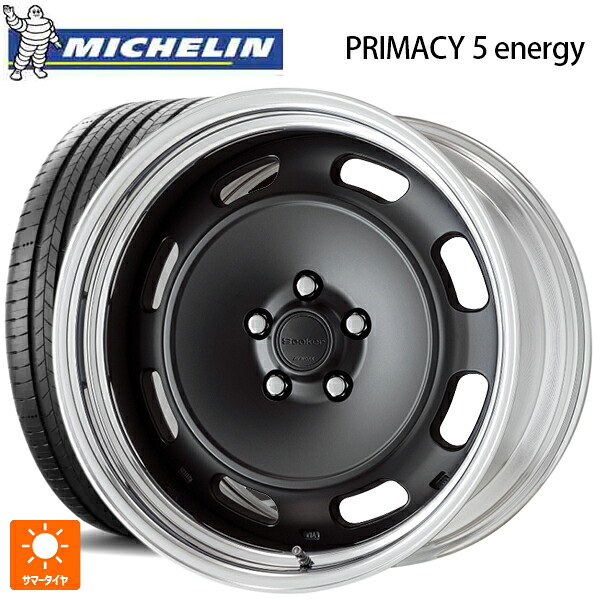 225/45R17 94W XL ミシュラン 正規品 プライマシー5 エナジー ワーク シーカー DT MBL 17-7J 国産車用 サマータイヤホイール4本セット