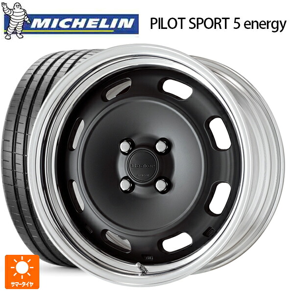 235/45R18 98Y XL ミシュラン 正規品 パイロットスポーツ5 エナジー アコースティック ワーク シーカー DT MBL 18-8J 国産車用 サマータイヤホイール4本セット
