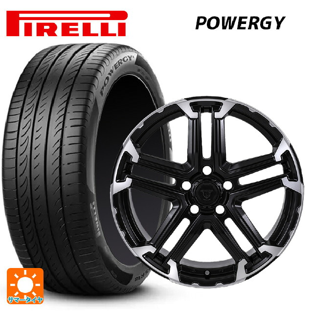 225/40R18 92W XL ピレリ パワジー 正規品 ジャパン三陽 ジェイピースタイル エムジェイ トレイル サテンブック/ポリッシュ 18-7.5J 国産車用 サマータイヤホイール4本セット|タイヤホイール専門店コニシタイヤ