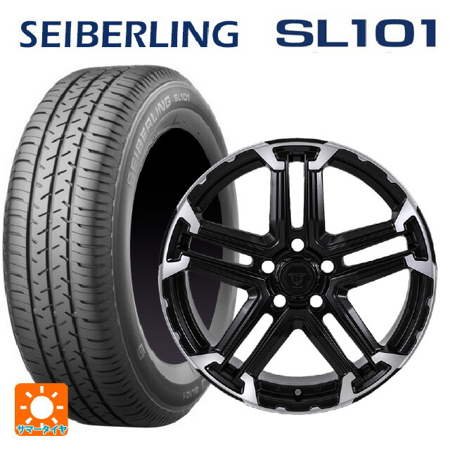 195/65R15 91S セイバーリング セイバーリング SL101(ブリヂストン工場生産） ジャパン三陽 ジェイピースタイル エムジェイ トレイル サテンブック/ポリッシュ 15-6J 国産車用 サマータイヤホイール4本セット
