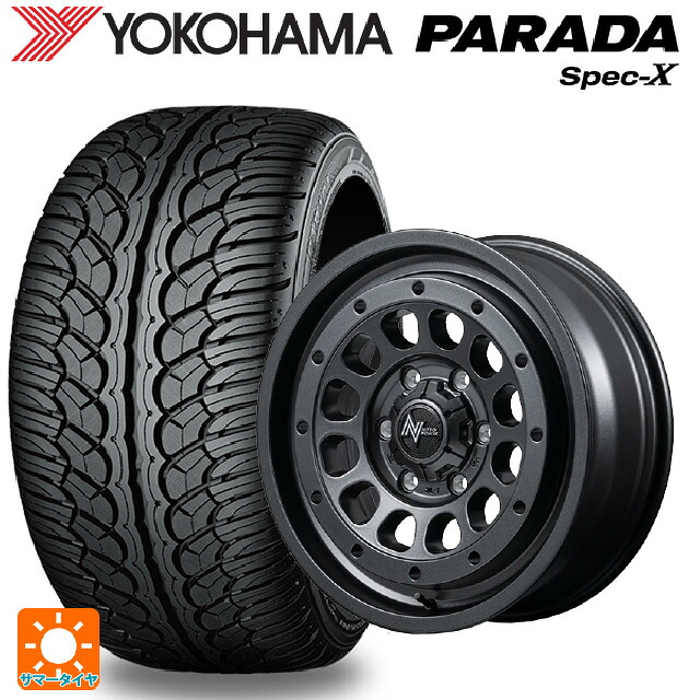 トヨタ bZ4X(11/15系)用 235/60R18 103V ヨコハマ パラダ PA02 エムアイディー ナイトロパワー R12 ハウザー BBK 新品サマータイヤホイール 4本セット