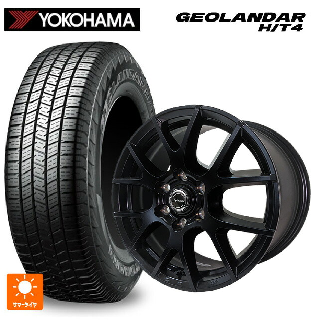 レクサス LX(300系)用 265/65R18 116T XL ヨコハマ ジオランダー HT4 G062 正規品 エムアイディー レフィナーダ モーション3 ブラックエディション(数量限定仕様） # セミグロスブラック 新品サマータイヤホイール 4本セット 137,535円