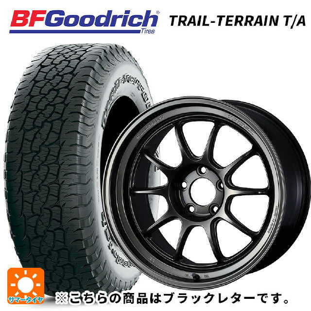 235/55R18 104H XL BFグッドリッチ トレイルテレーン T/A ブラックレター 正規品 ウェッズ ウェッズスポーツ TC105X DSR EJ-TITAN 18-8.5J 国産車用 サマータイヤホイール4本セット｜タイヤホイール専門店コニシタイヤ