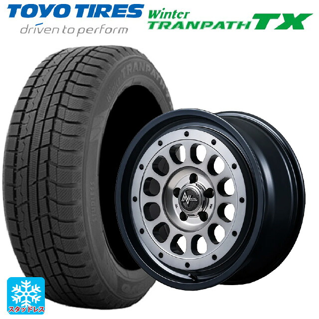 スズキ ハスラー(MR52/92S)用 2024年製 165/65R14 79Q トーヨー ウインタートランパス TX # エムアイディー ナイトロパワー R12 ハウザー SSM 新品スタッドレスタイヤホイール 4本セット|タイヤホイール専門店コニシタイヤ