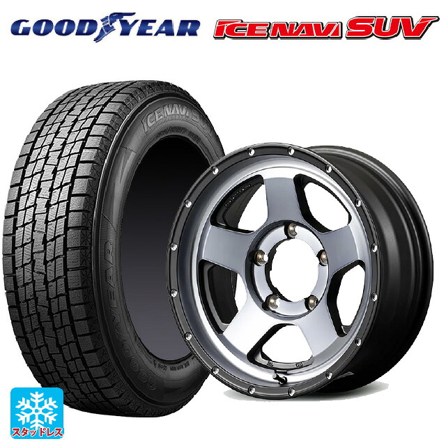 2025年製 215/65R16 98Q グッドイヤー アイスナビ SUV エムアイディー ナイトロパワー S5 ベクター SSM 16-6J 国産車用 スタッドレスタイヤホイール4本セット
