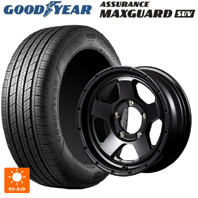 215/70R16 100H グッドイヤー アシュアランス マックスガード SUV エムアイディー ナイトロパワー S5 ベクター BBK 16-5.5J 国産車用 サマータイヤホイール4本セット