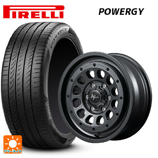 225/50R18 99W XL ピレリ パワジー 正規品 エムアイディー ナイトロパワー R12 ハウザー BBK 18-7.5J 国産車用 サマータイヤホイール4本セット|タイヤホイール専門店コニシタイヤ