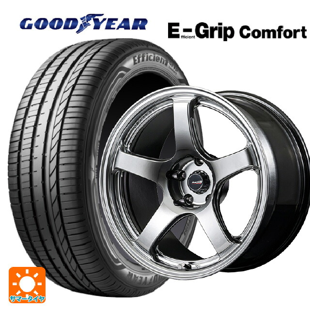 195/45R17 81W グッドイヤー エフィシェントグリップ コンフォート エムアイディー MIDレーシング R50 エボ HSI 17-7J 国産車用 サマータイヤホイール4本セット｜タイヤホイール専門店コニシタイヤ