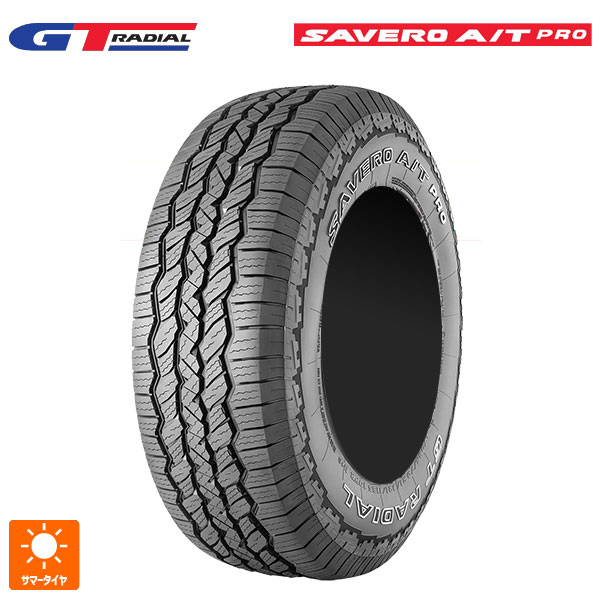 225/75R16 104T 16インチ WEB限定販売 GTラジアル サベロ AT プロ ホワイトレター サマータイヤ 新品１本 WEB限定販売 GT Radial SAVERO A/T PRO(OWL)