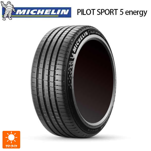 255/40R21 102Y XL 21インチ ミシュラン 正規品 パイロットスポーツ5 エナジー サマータイヤ 新品１本 MICHELIN PILOT SPORT 5 energy