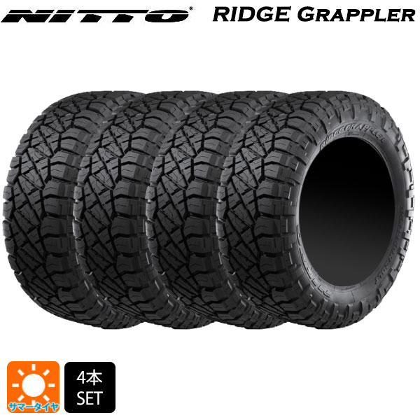 サマータイヤ4本 285/70R17 121/118Q 17インチ ニットー リッジグラップラー NITTO RIDGE Grappler 新品