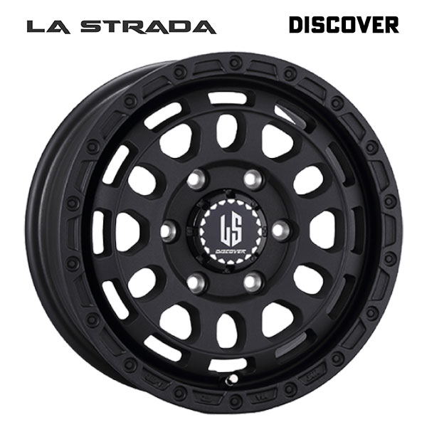 阿部商会 ラ･ストラーダ ディスカバー WB 15×6 +33 6/139.7 106.1新品ホイール1本