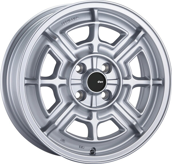 阿部商会 アウトストラーダ・デュエ シルバー 15×6 +33 4/98 58.1新品ホイール1本