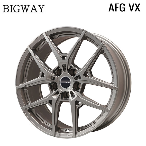 ビックウェイ エ－エフジ－ VX MTI 17×7.5 +52 5/112 66.6新品ホイール1本