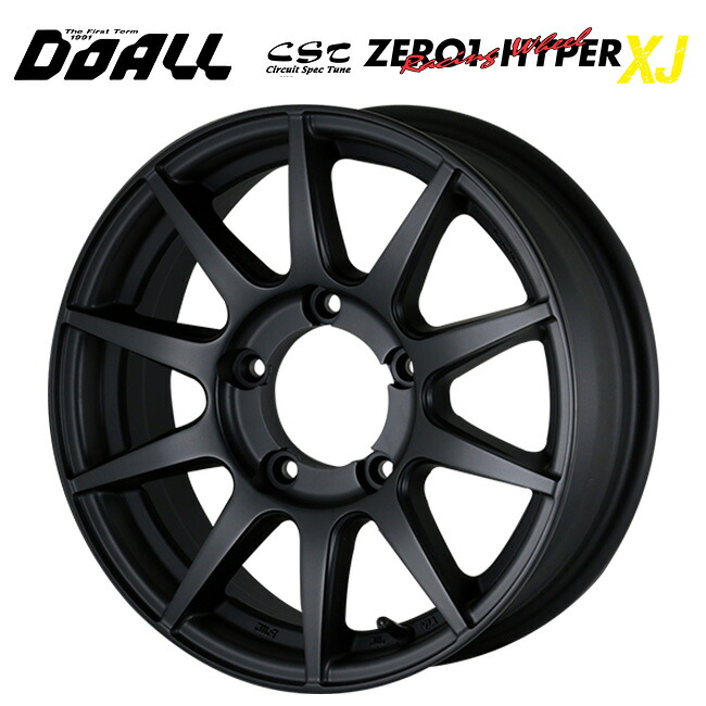 ドゥオール CST ゼロワンハイパー XJ FBK 16×5.5 +22 5/139.7 新品ホイール1本