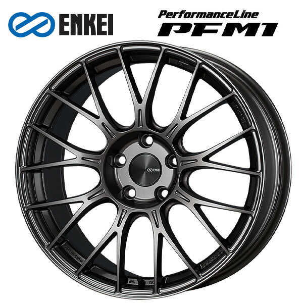 エンケイ PERFORMANCE LINE PFM1 ダークシルバー