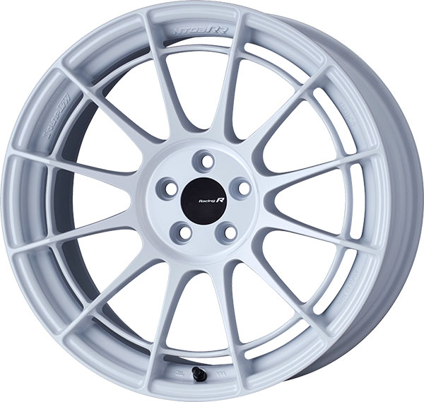 エンケイ レーシングレボリューション NT03RR ホワイト 18×9 +48 5/100 56新品ホイール1本