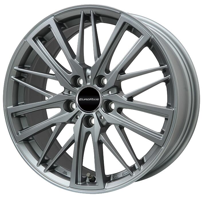 ユーロアクシス ガヤ W5 マットチタニウム 19×8.5 +27 5/112 66.6新品ホイール1本|タイヤホイール専門店コニシタイヤ