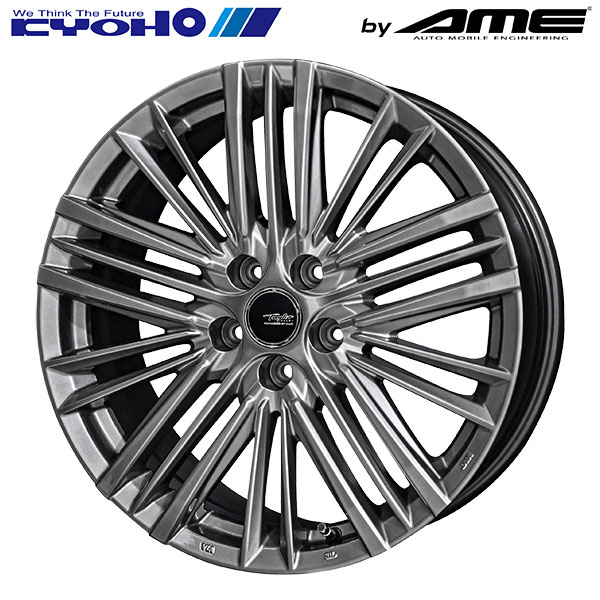 共豊 テイラー TL1 ハイパーメタルブラック 19×7 +38トヨタ平座ナット対応 5/120 60.1新品ホイール1本