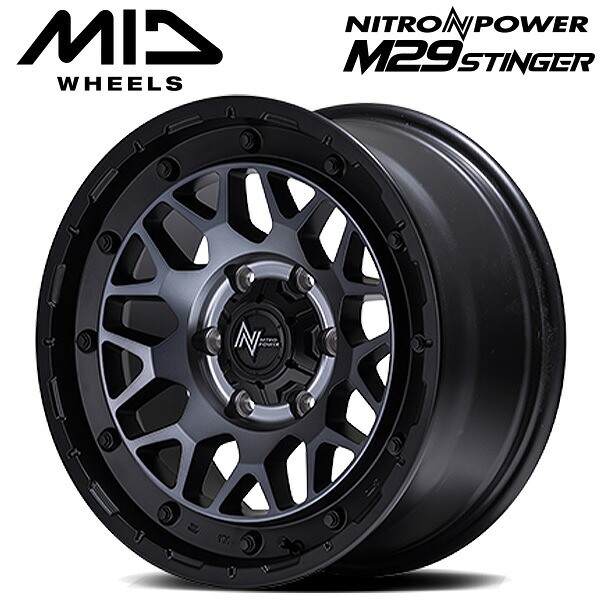 エムアイディー NITRO POWER M29 STINGER セミグロスブラッククリア