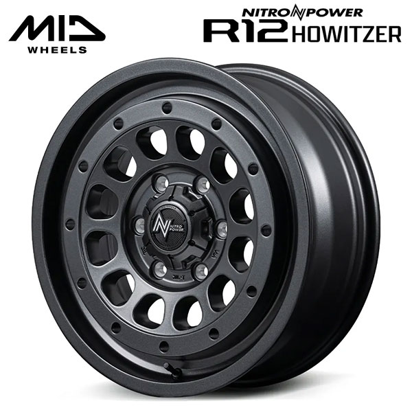 エムアイディー ナイトロパワー R12 ハウザー BBK 18×7.5 +45 5/114.3 73.1新品ホイール1本
